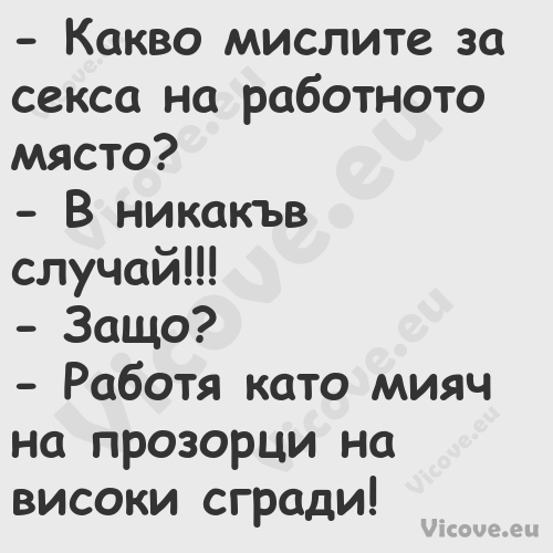  Какво мислите за секса на раб...