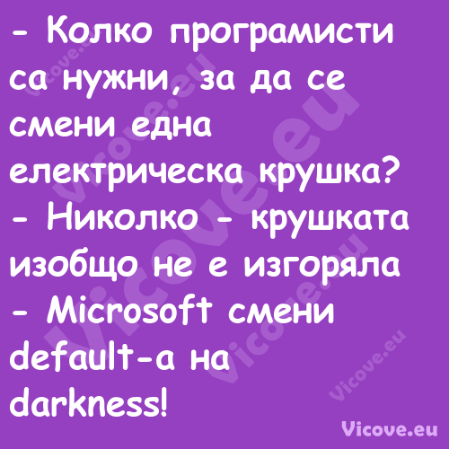  Колко програмисти са нужни, з...