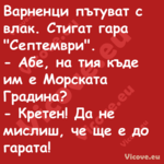 Варненци пътуват с влак. Стигат...