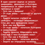 В един самолет веднъж се качили...