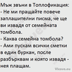 Мъж звъни в Топлофикация