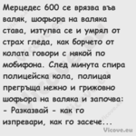 Мерцедес 600 се врязва във валя...