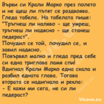 Върви си Крали Марко през полет...