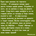 Един заек минава по горската пъ...