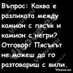 Въпрос: Каква е разликата между...